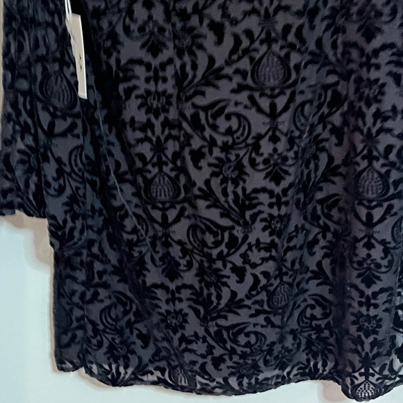 NWT Nanette Lepore Floral Velvety Lined Dress Sz 8 - Picture 5 of 10